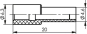 TG KNICKSCHUTZTUELL SW IDX   B00080A0002 