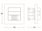 Steinel Präsenzschalter IR 180 KNX weiß 