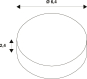 SLV Zierring f.ENOLA_B schwarz    151840 