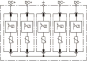 Dehn PV Überspannungsbox 2String  900921 