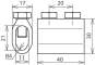 DEHN Trennmuffe Rd 8-10/10mm Alu  450101 