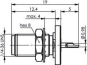 TG SMA-Einbaubuchse Au 50    J01151A0031 