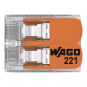 WAGO 221-412 COMPACT-Verbindungsklemme, 