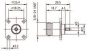 TEGA N-Einbaubuchse 50Ohm    J01021B0008 