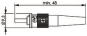 TG T-ST STECKER METALL F.    J08010A0016 