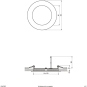 EVN LED-Einbau-Panel rund 9W  LPRW123502 