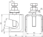 DEHN Verbindungsklemme f. Rd 6-   308035 