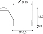SLV NEW TRIA ES111 ROUND Einbau-  113550 