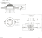 EVN P-LED Deckeneinbau IP20  PC20N615D2W 