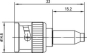 TEGA BNC-Kabelstecker        J01002A0036 