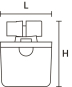 Hellermann Relilight V41U1-PA66V0/SI -BK 