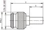 TG TNC-STECKER CR/CR PROFE   J01010A2255 