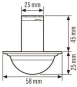 ESYLUX Deckeneinbau-    MD-C360i/12 mini 