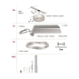 Paulmann WS DC Circle 5x5W Chr     94475 