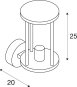 SLV OUTDOOR LANTERN Wandleuchte   232045 