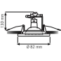 Rutec Einbaustrahler Tulka      R55691-M 