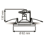 RUTEC Einbaustr Edelstahl IP55 R5569-V4A 