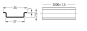 WAGO 210-113 Stahltragschiene,35 x 7,5 