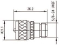 TEGA Adapter UHF-N           J01043A0831 