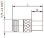 TG N-Kabelbuchse CR/CR RG-   J01021A0061 