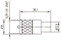 TG UHF-KABELSTECKER PL 259/9 J01040A0602 