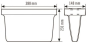 Esylux    SLX 32 LEDi High Cover 8h weiß 