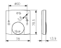 ALRE-IT Raumtemp.-regler   RTBSB-201.010 