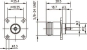 TEGA N-Einbaubuchse 50Ohm    J01021B0008 