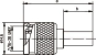 TG TNC-Kabelstecker CR BASIC J01010L2255 