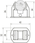 DEHN Adapter D 23mm f. HVI-       253027 