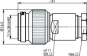 TEGA TNC-Kabelstecker        J01010A2611 