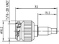 TEGA TNC-Kabelstecker        J01010A0038 