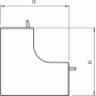 OBO WDK HI30045RW Inneneckhaube 30x45mm 