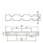 Siemens 8US19033AB00 Sammelschienensys. 