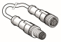 Telemecanique XZCR1511040E2 Verb.kabel 