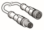 Telemecanique XZCR1511041C1 Verb.kabel 