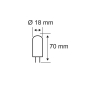 Paulmann LED STS G9 550lm 6W 2700K 28806 