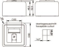 TG Modul-Aufnahme AP 80x80   H02000A0090 