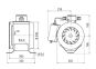 MAICO Halbr.-Rohrventilator  ERM25E-EX-E 