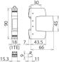 DEHN Rail Überspannungsableiter   953205 