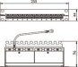 TG 10" Patch Panel MPP12-HS  J02022A0057 