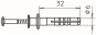 OBO 910 DF 6x35 Schlagdübel 
