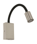 LED-WL/1 NICKEL-M/SCHWARZ M.USB 'TAZZOLI 