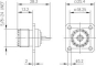 TEGA UHF-Flanschbuchse Löt SO  100024344 