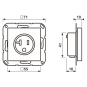 JG Steckdose NEMA 20A        A 521-20 WW 