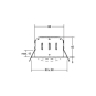 BRUM LED-Einbaustrahler 5W weiß INDIWO68 