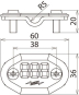 Dehn 484000 NS 7.10 NS 7.10 FL30 7SEG AL 