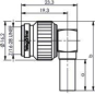 TG TNC-Kabelwinkelstecker CR J01010A0037 