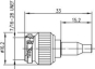 TEGA TNC-Kabelstecker        J01010A0038 