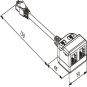 TG T-Adapter S Cat.5.E ISDN  J00029A0011 